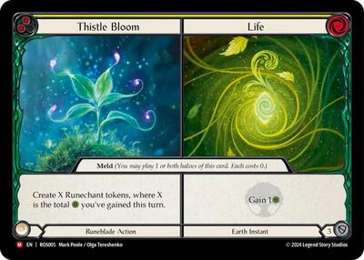 ROS Thistle Bloom // Life