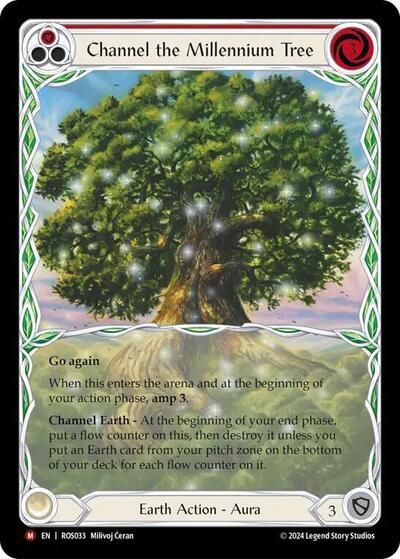ROS Channel the Millennium Tree Rainbow Foil