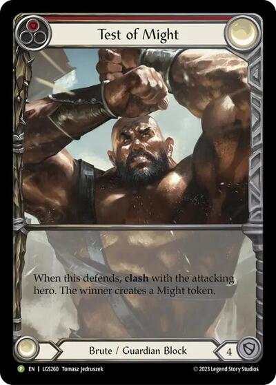 LGS Test of Might - LGS260 Rainbow Foil