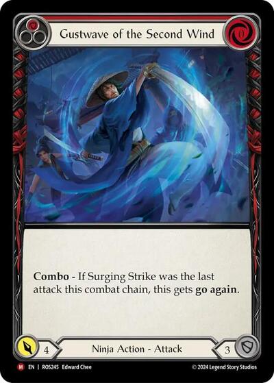 ROS Gustwave of the Second Wind Rainbow Foil