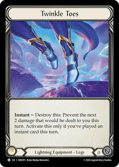 ROS Twinkle Toes Cold Foil