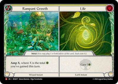 ROS Rampant Growth // Life