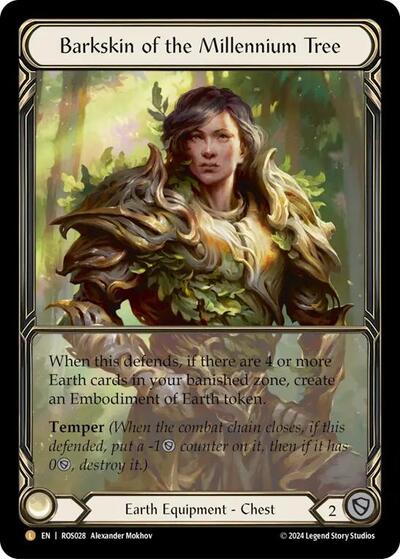 ROS Barkskin of the Millennium Tree (Extended Art) Cold Foil