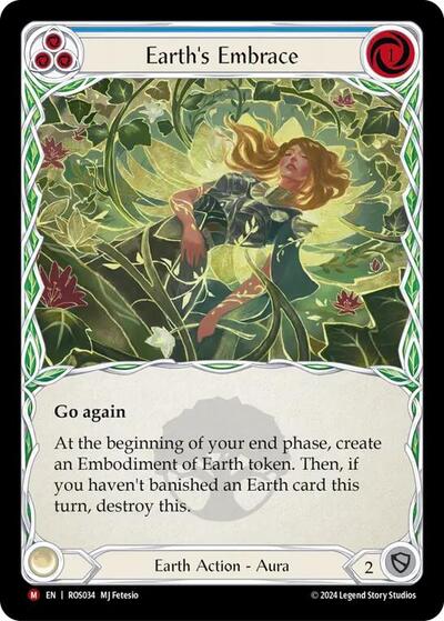 ROS Earth's Embrace Rainbow Foil