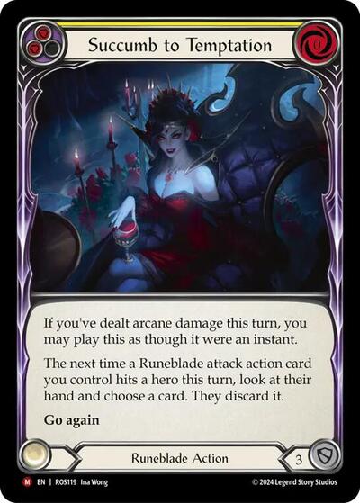 ROS Succumb to Temptation Rainbow Foil