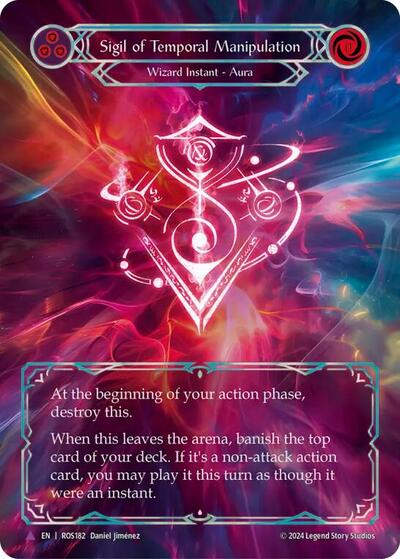 ROS Sigil of Temporal Manipulation (Marvel) Cold Foil