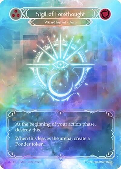 ROS Sigil of Forethought (Marvel) Cold Foil