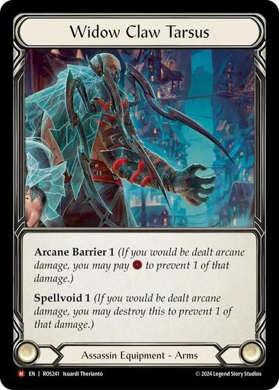 ROS Widow Claw Tarsus Cold Foil