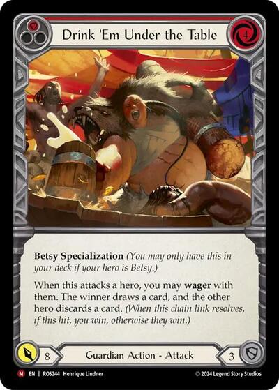 ROS Drink 'Em Under the Table