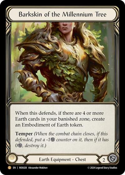 ROS Barkskin of the Millennium Tree Rainbow Foil