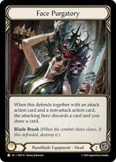 ROS Face Purgatory Rainbow Foil