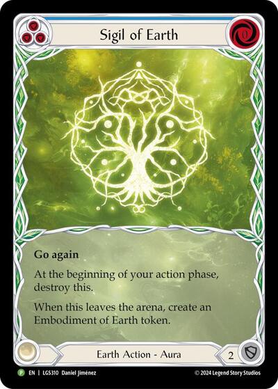 LGS Sigil of Earth (Extended Art) - LGS310 Rainbow Foil