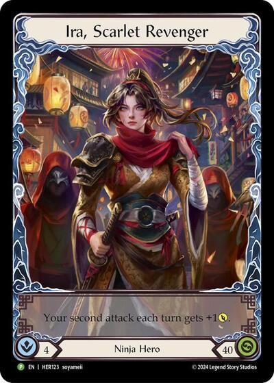 HER Ira Scarlet Revenger - HER123 Rainbow Foil