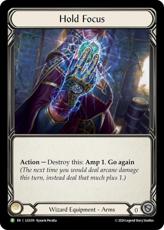 Hold Focus - LGS319
