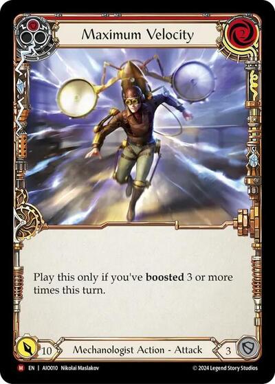 AIO Maximum Velocity