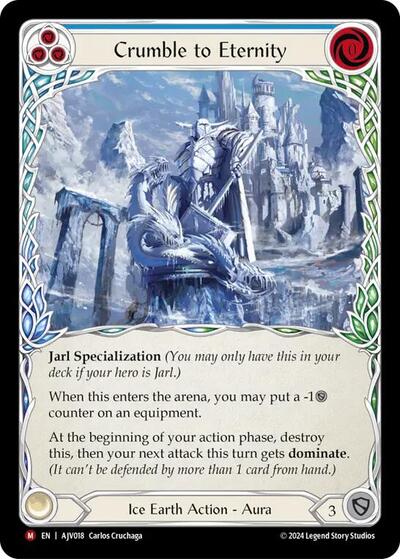 AJV Crumble to Eternity Rainbow Foil