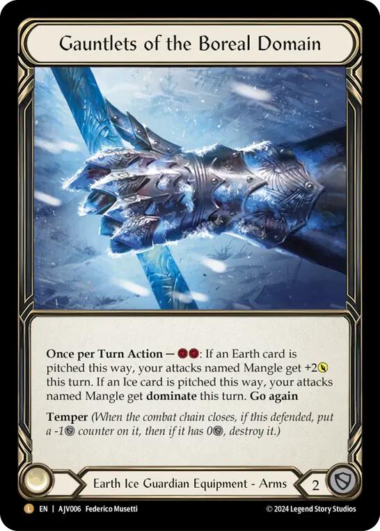 Gauntlets of the Boreal Domain
