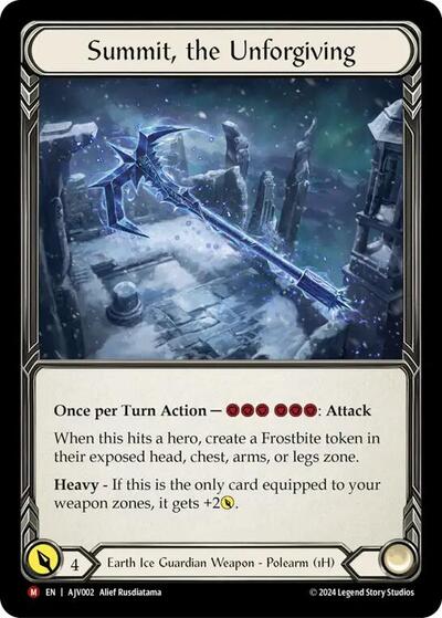 AJV Summit the Unforgiving Rainbow Foil