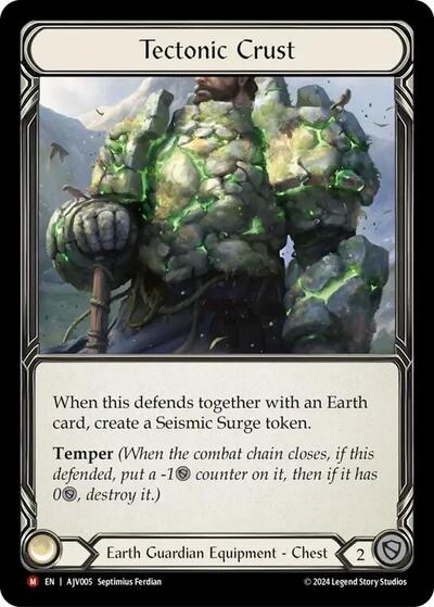 AJV Tectonic Crust Rainbow Foil