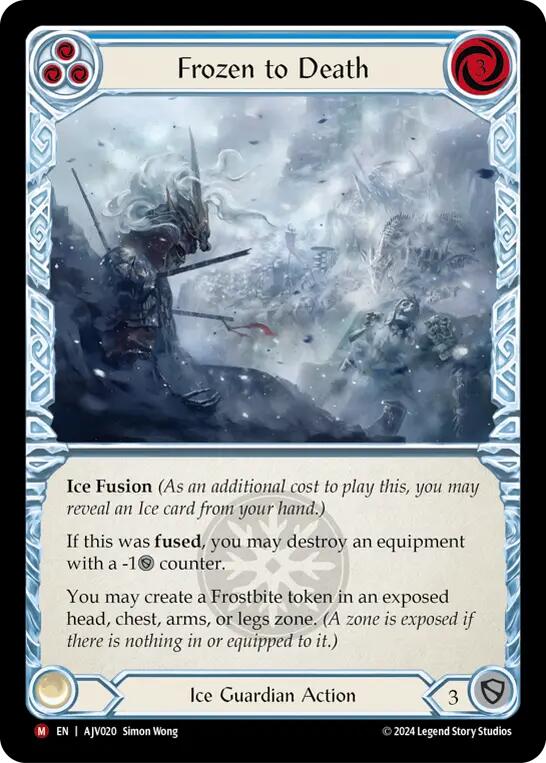 Frozen to Death