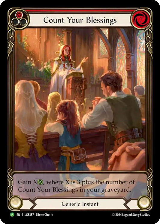 Count Your Blessings (Red) - LGS357
