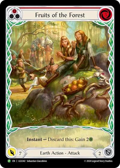 LGS Fruits of the Forest (Red) - LGS342 Rainbow Foil