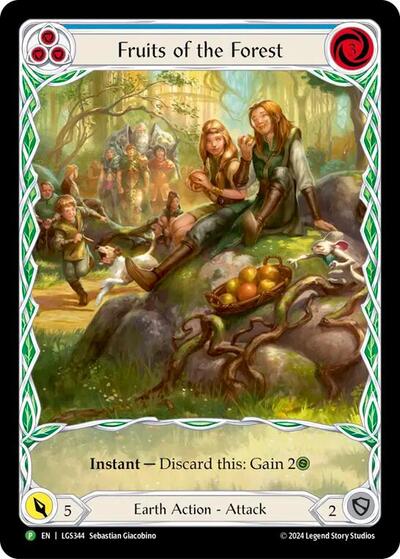 LGS Fruits of the Forest (Blue) - LGS344 Rainbow Foil