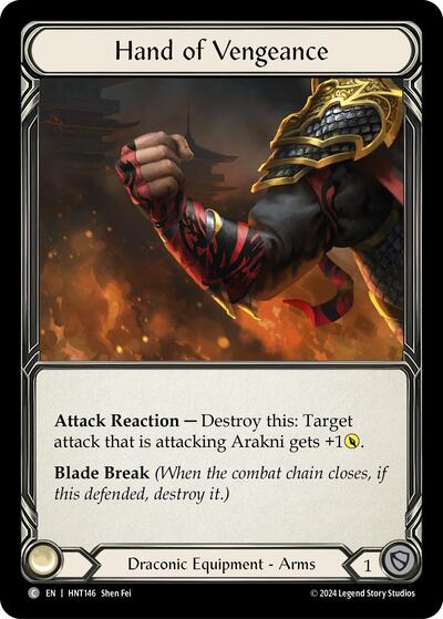 HNT Hand of Vengeance Cold Foil