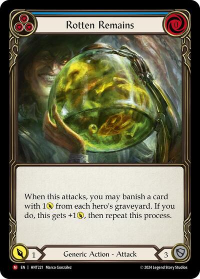 HNT Rotten Remains Rainbow Foil