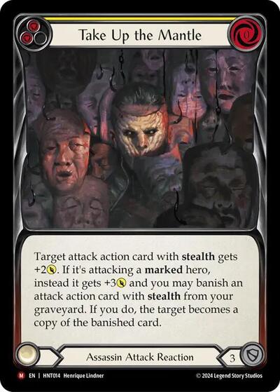 HNT Take Up the Mantle Rainbow Foil