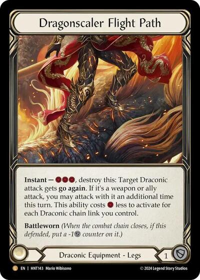 HNT Dragonscaler Flight Path Rainbow Foil