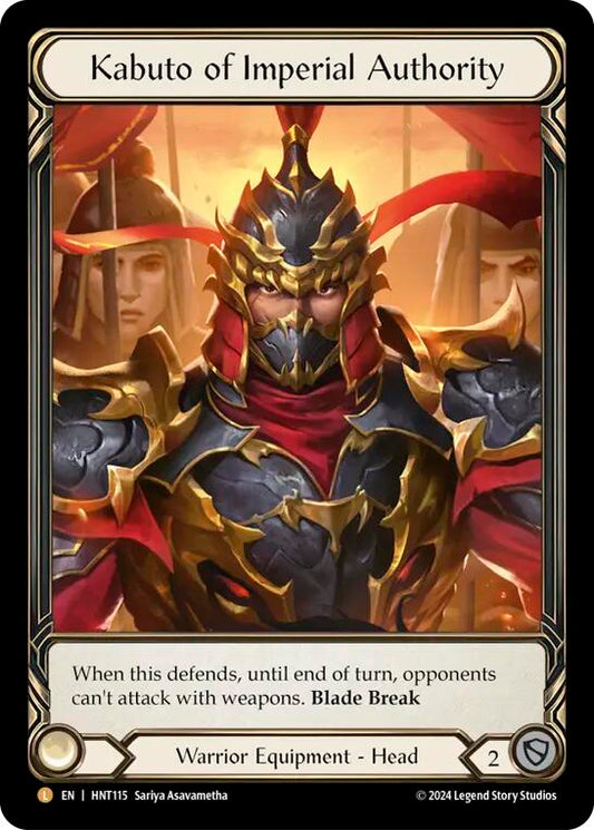 Kabuto of Imperial Authority (Extended Art)