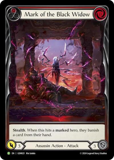 GEM Mark of the Black Widow - GEM021