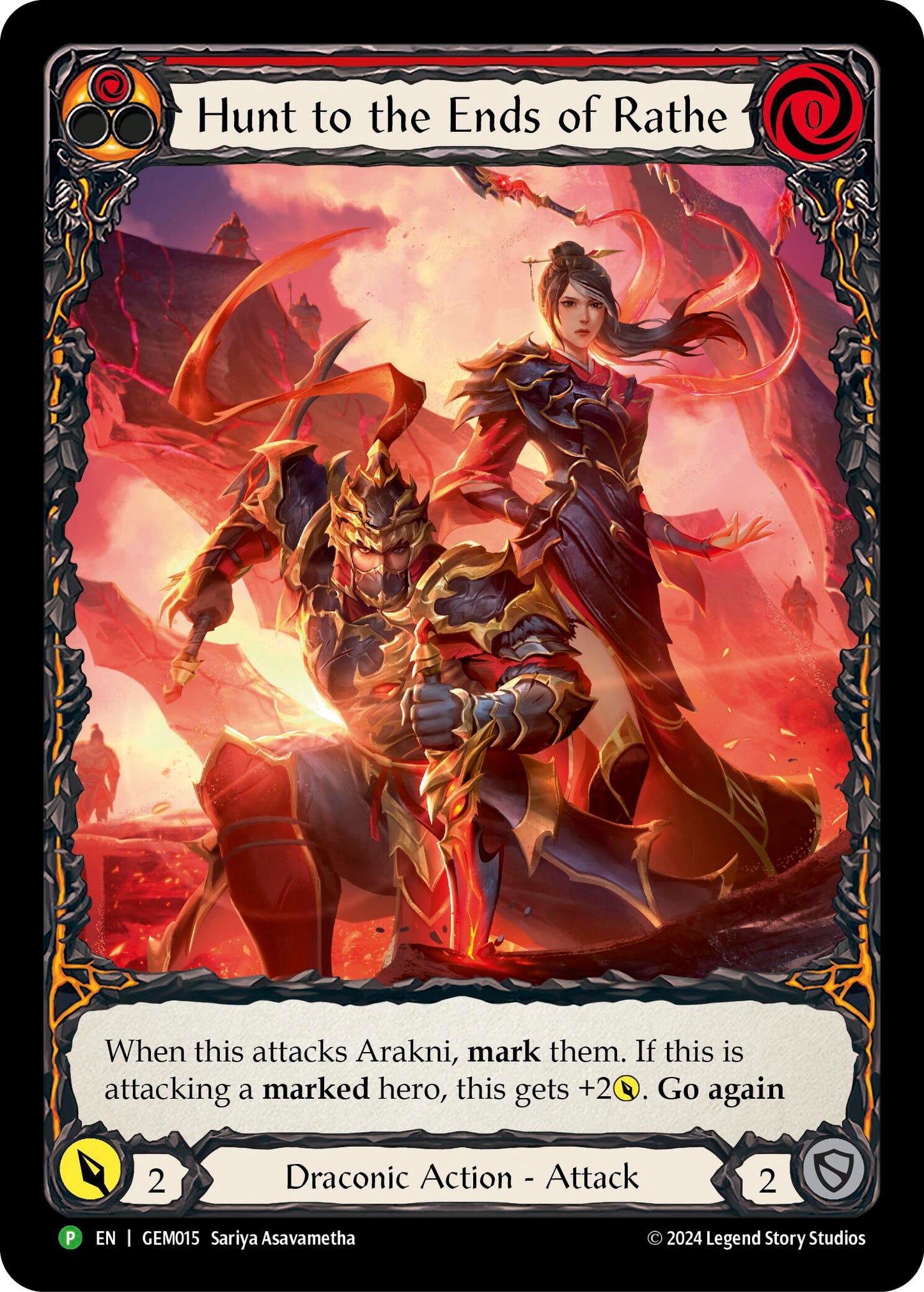 Hunt to the Ends of Rathe (Red)