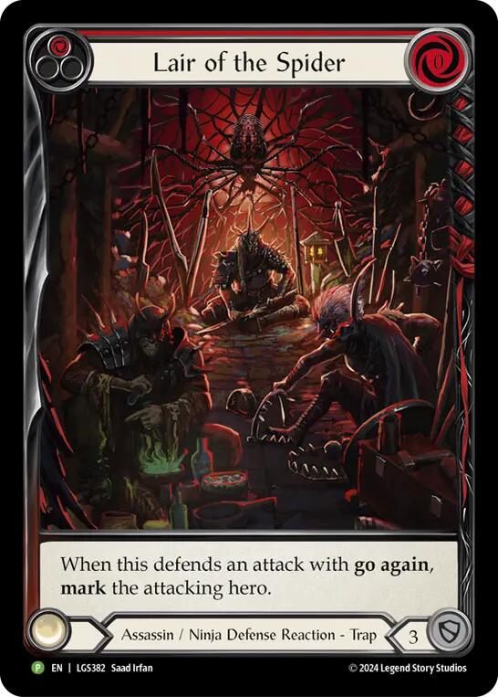 Lair of the Spider (Red) - LGS382
