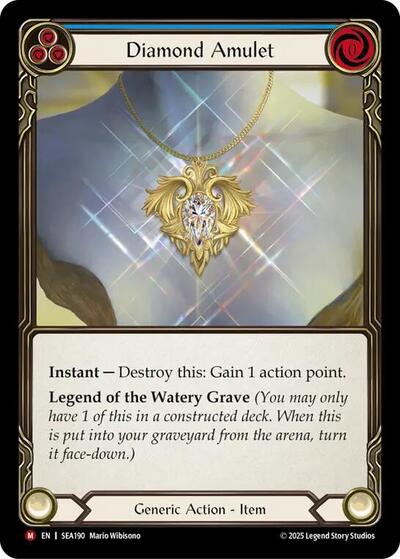 SEA Diamond Amulet