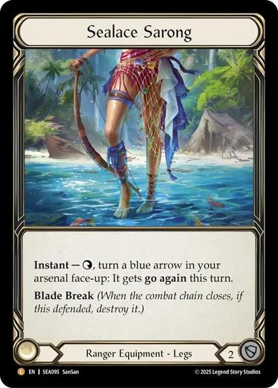 SEA Sealace Sarong Rainbow Foil