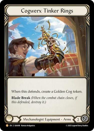 SEA Cogwerx Tinker Rings Rainbow Foil