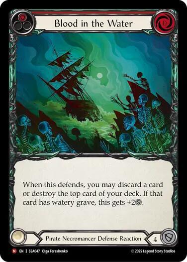 SEA Blood in the Water