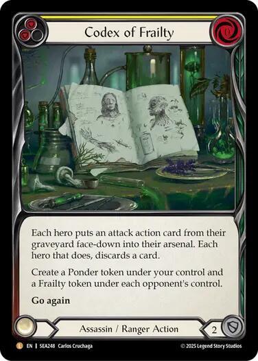 SEA Codex of Frailty Rainbow Foil