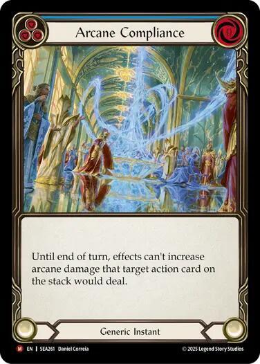 SEA Arcane Compliance Rainbow Foil