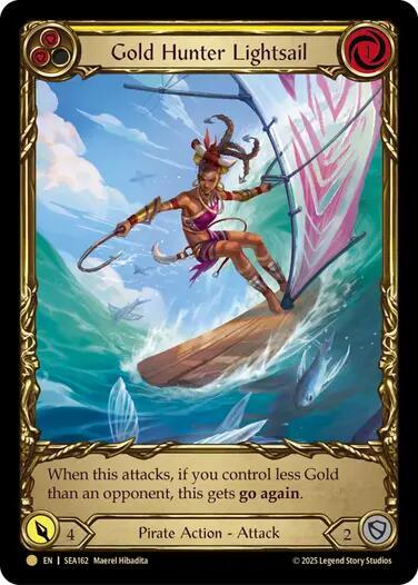 SEA Gold Hunter Lightsail (Treasure) Cold Foil