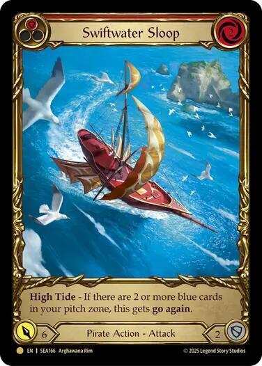 SEA Swiftwater Sloop (Red) (Treasure) Cold Foil