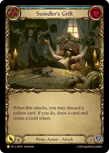 SEA Swindler's Grift (Blue) (Treasure) Cold Foil