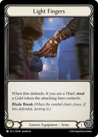 SEA Light Fingers (Treasure) Cold Foil