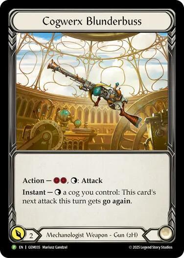 GEM Cogwerx Blunderbuss Cold Foil