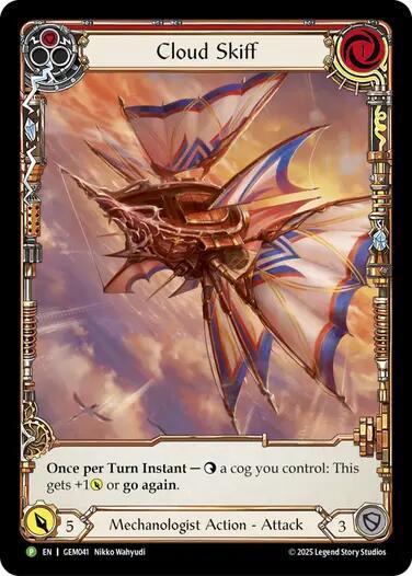 GEM Cloud Skiff (Red)