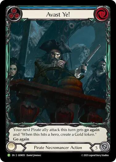 GEM Avast Ye! Rainbow Foil