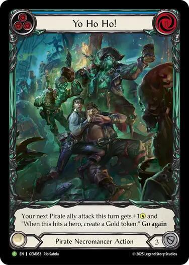 GEM Yo Ho Ho! Rainbow Foil