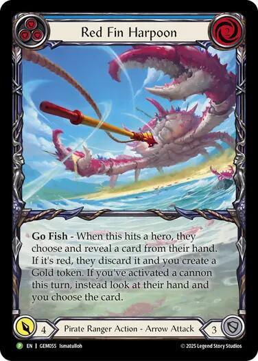 GEM Red Fin Harpoon